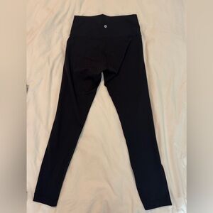 Lululemon Black Wunder Under Leggings